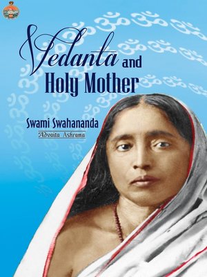cover image of Vedanta and Holy Mother